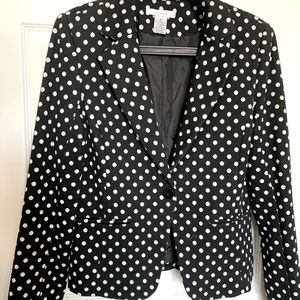 Polka dot Blazer